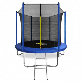 ARLAND Батут 8FT с внутренней страховочной сеткой и лестницей (Blue)