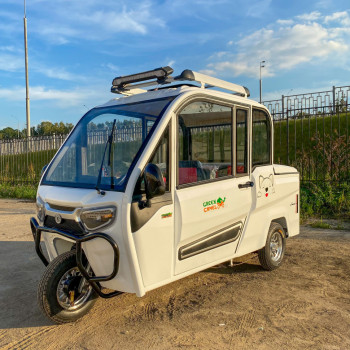 Трицикл GreenCamel Шторм Пикап  (60V 1500W) кабина, кузов, понижающая