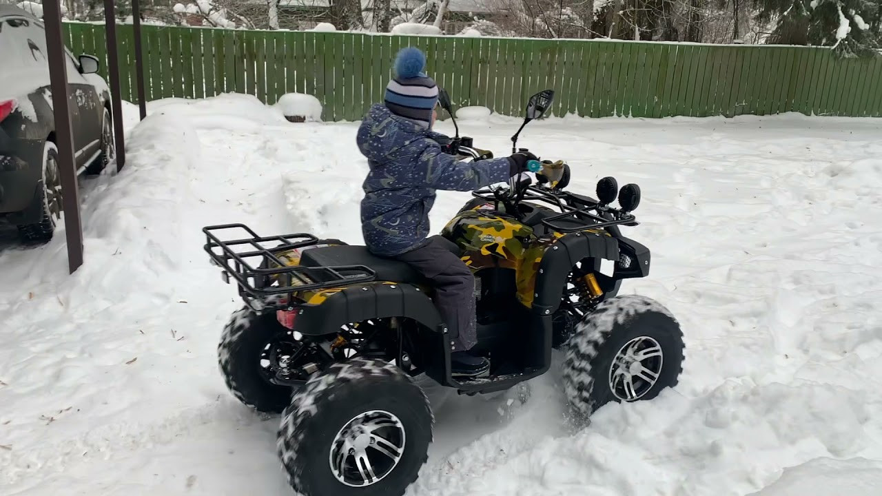 Квадроцикл GreenCamel Сахара AWD 4x4 (60V 2x2kW R10 alum Дифференциал)