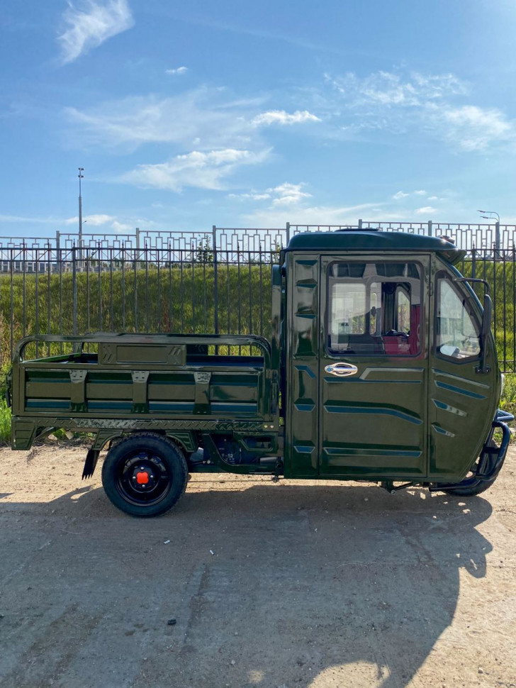 Трицикл грузовой GreenCamel Тендер D1500 (60V 1000W) кабина, понижающая