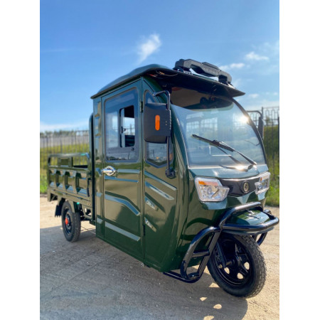 Трицикл грузовой GreenCamel Тендер D1500 (60V 1000W) кабина, понижающая