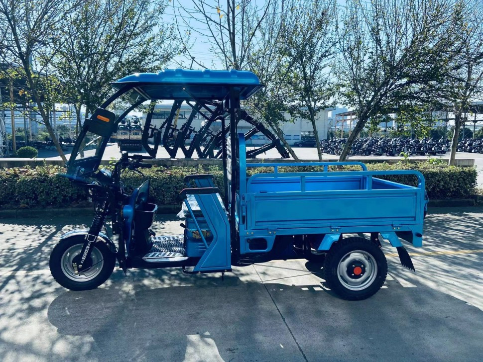 Трицикл грузовой GreenCamel Тендер 2 B1500 (60V 1000W) крыша, понижающая