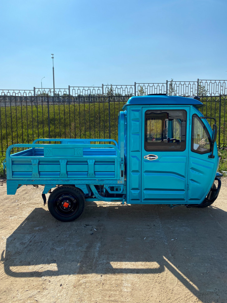 Трицикл грузовой GreenCamel Тендер D1500 (60V 1000W) кабина, понижающая