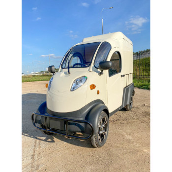 Квадрицикл грузовой GreenCamel Тендер X1200 Квадро (72V 2500W) кабина, BOX, понижающая