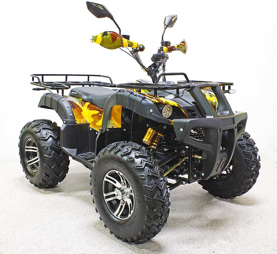Квадроцикл GreenCamel Сахара AWD 4x4 (60V 2x2kW R10 alum Дифференциал)