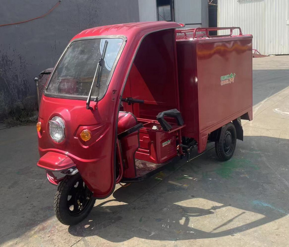 Трицикл грузовой GreenCamel Тендер C1500 (XT150) BOX, понижающая (60V 1000W)