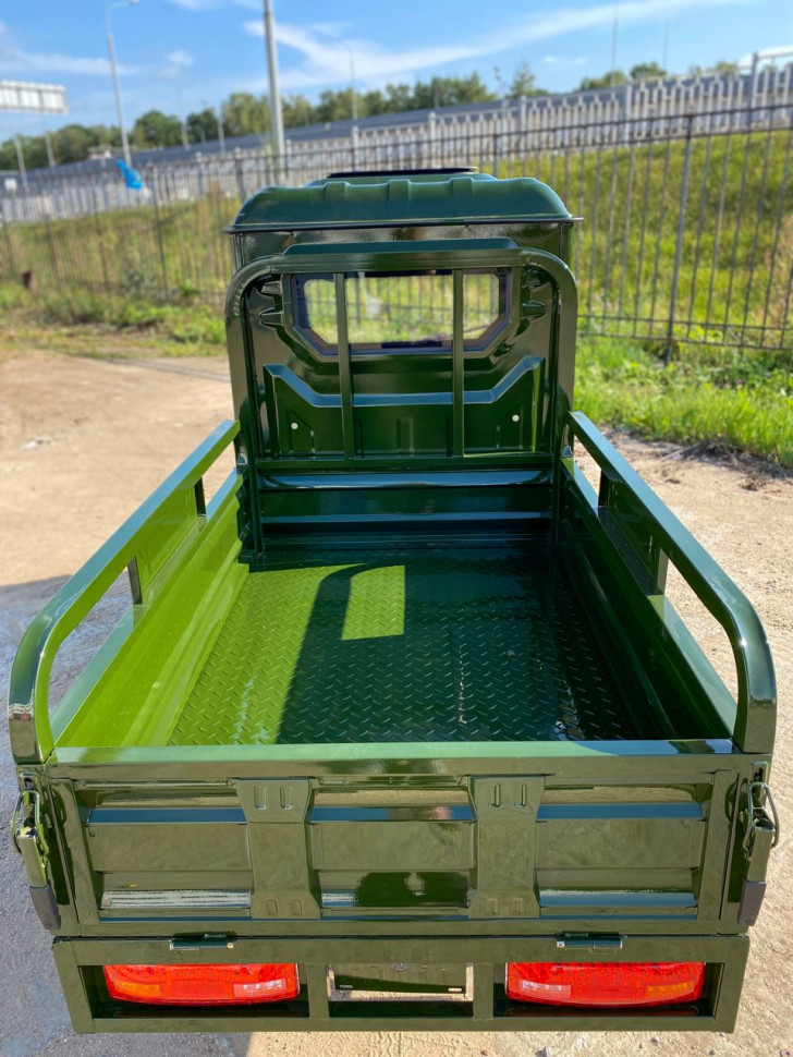 Трицикл грузовой GreenCamel Тендер D1500 (60V 1000W) кабина, понижающая