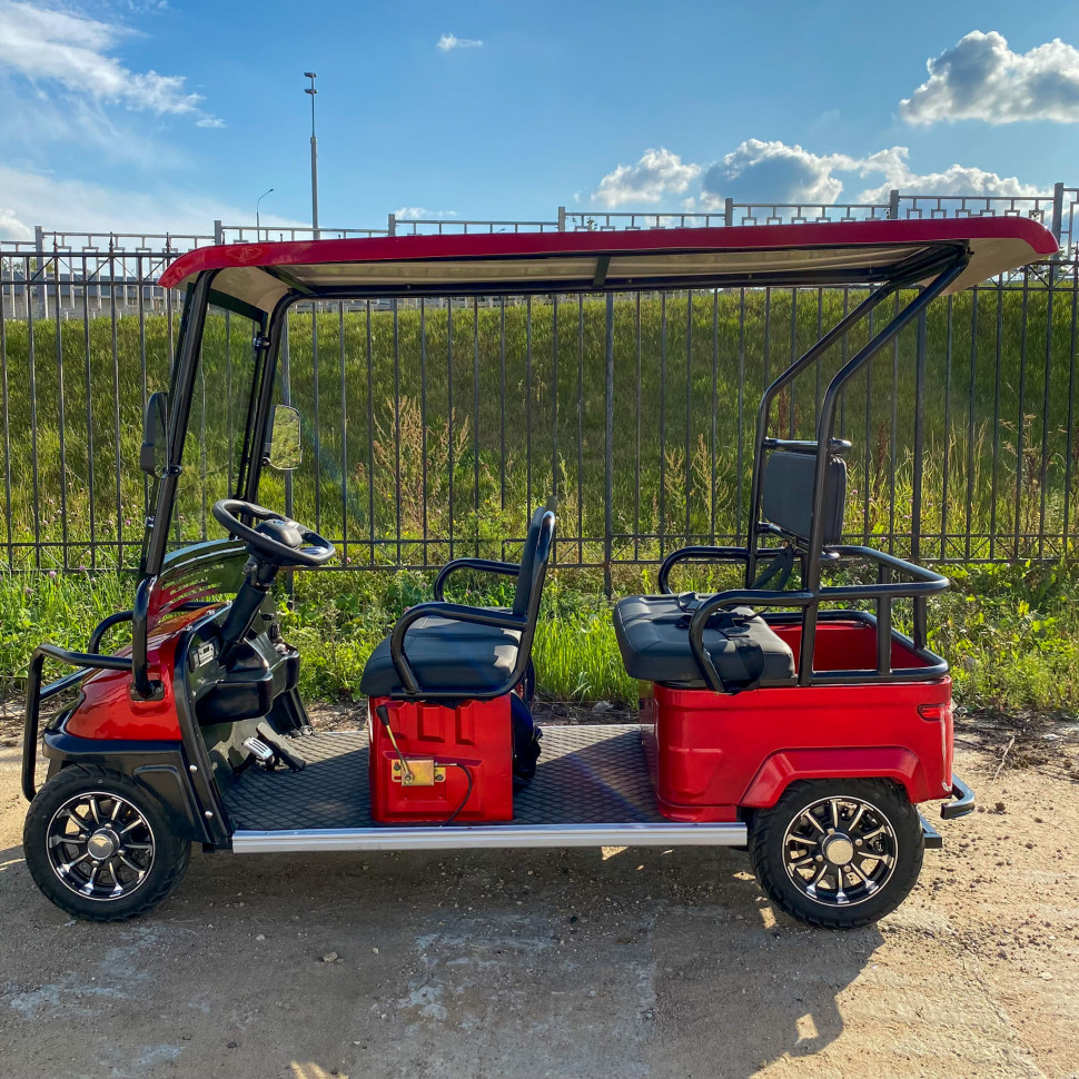 Гольфкар GreenCamel A4 ECO (4 seats 1200W R8) пониженная