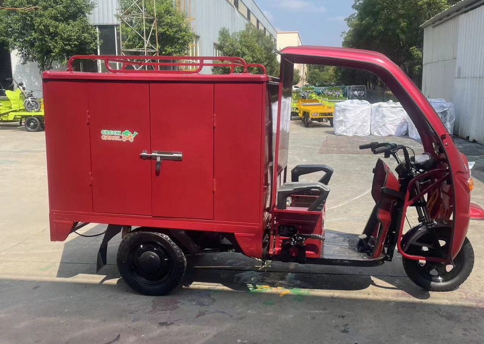 Трицикл грузовой GreenCamel Тендер C1500 (XT150) BOX, понижающая (60V 1000W)
