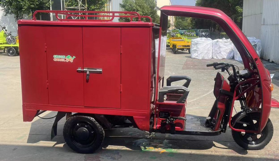 Трицикл грузовой GreenCamel Тендер C1500 (XT150) BOX, понижающая (60V 1000W)