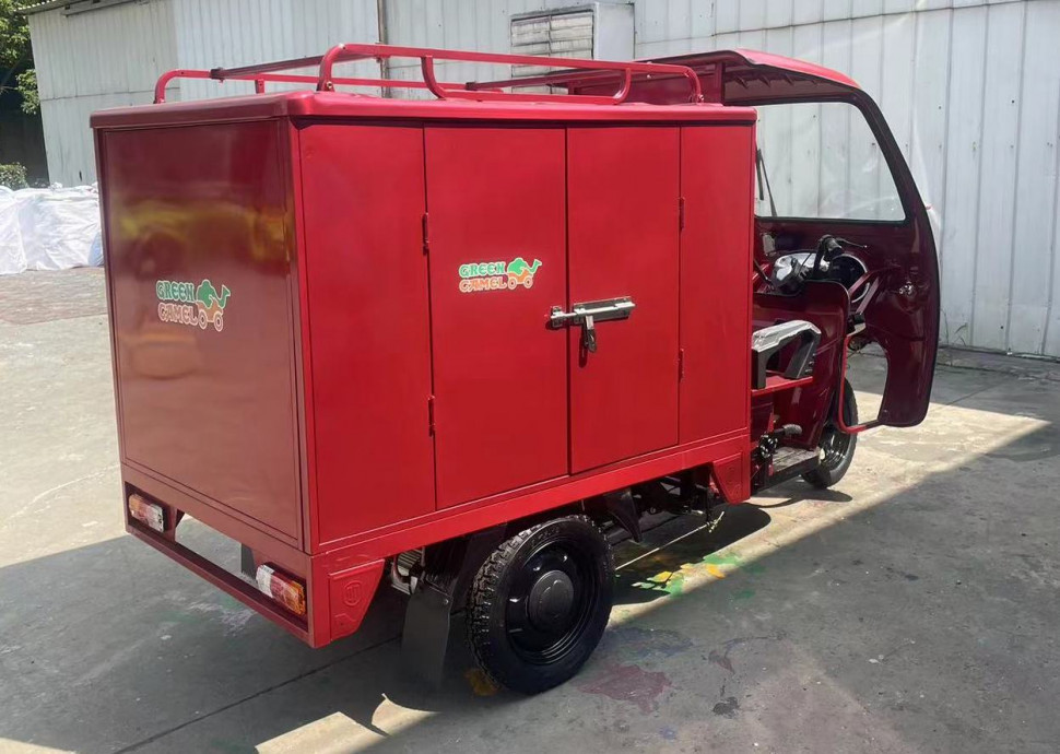 Трицикл грузовой GreenCamel Тендер C1500 (XT150) BOX, понижающая (60V 1000W)